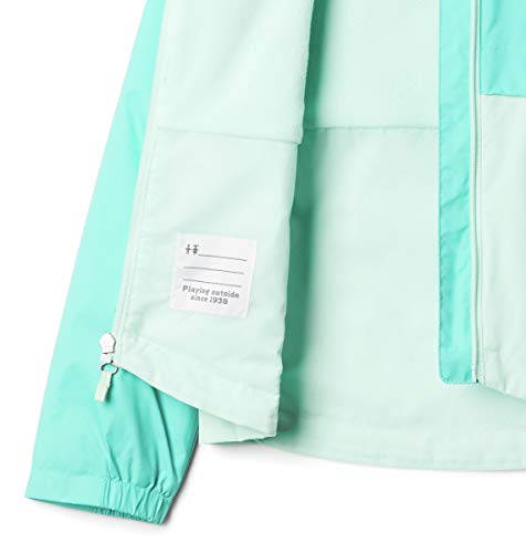 Image of Columbia Girl'S Rain-Zilla Jacket, Waterproof, Fleece Lined
