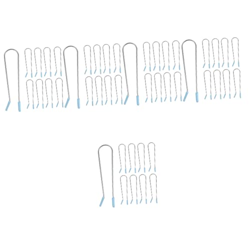 FRCOLOR Sets Hot Roller Clips Replacement Spiral Hair Curlers U-shaped Clips for Hair Volume Pcs