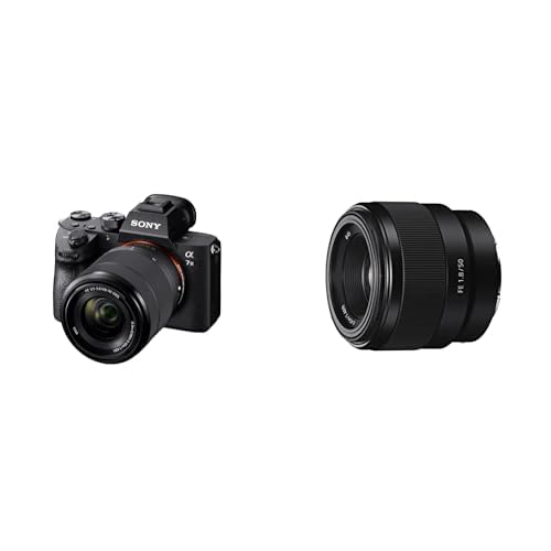 1 di Sony Obiettivo standard SEL-50F18F (lunghezza focale fissa, 50mm, F1.8, Full Frame, adatto per serie A7, A6000, A5100, A5000 e Nex, E-Mount) Nero