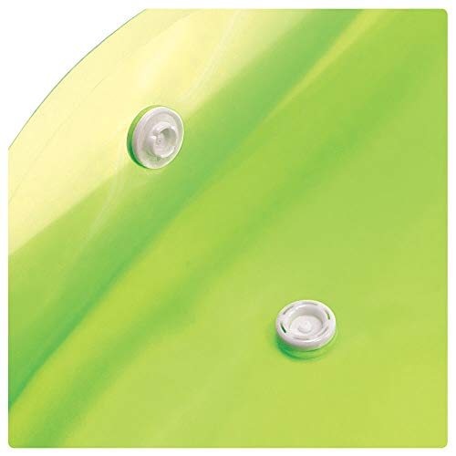 DAC Malote A4 com Botao, Unitario, 332 mm x 237 mm, Verde