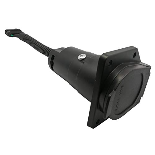 image for CARROFIX 4 Flat Truck to 7 Way Round Trailer Light Adapter Reverse Plu