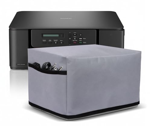 Image of Crasome Dust & Water Proof Printer Cover for Brother Ink Tank DCP-T535DW / DCP-T530DW / DCP-T436W / DCP-T430W (Grey)