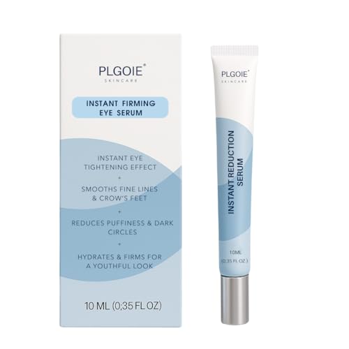 Instant Firming Eye Serum | 10ml,0.35 oz, Reduces Under-Eye Bags, Wrinkles, Dark Circles, Fine Lines...