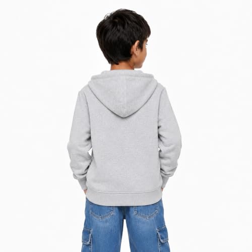 Image of FUNKY MONKEY Boys Zip-Up Hoodie Sweatshirt Jacket - Soft & Comfortable Hooded Sweatshirt for Kids | Casual Everyday Wear | Winter Hoodie for Boys