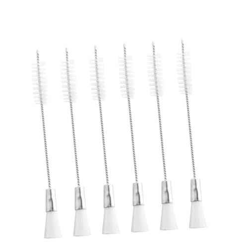 NAMOARLY 6pcs Pastry Nozzle Cleaning Brush Double-headed Cleaning Tool for Easy Kitchen and Dessert Shop Use Practical and Lightweight