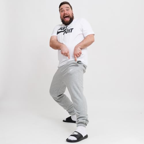 Nike Men's Club Open-Hemmed Pants Gray | Gray | White 2XL - image 3