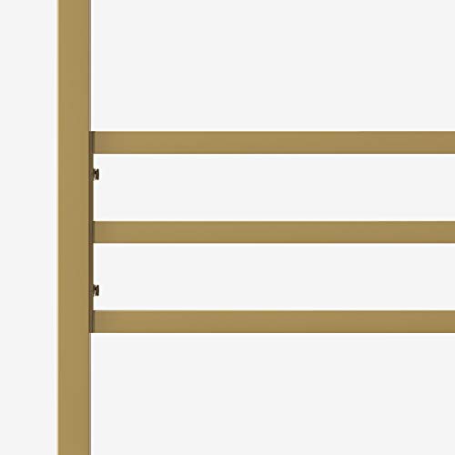 Zinus CPBFG-Q Patricia Gold Metal Canopy Platform Bed Frame thumb #5