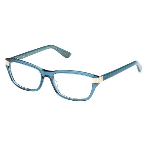 Guess Gu2956 Gafas, Shiny Turquoise, 54 16 140 Para Mujer