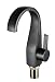 Aquafaucet ORB Waterfall Bathroom Sink Faucet Lavatory Mixer Tap Single Handle Lever Oil Rubbed Bronze