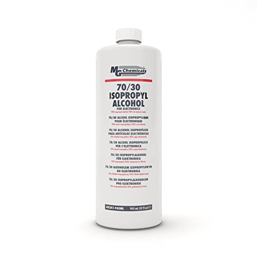 MG Chemicals 8241 Nettoyant d électronique à l alcool isopropylique 70 30, bouteille de 945 ml