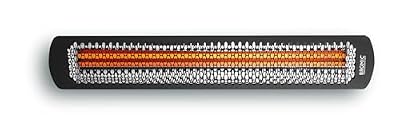 Bromic Tungsten Smart Heat 2000W Electric Patio Heater – Single Element Infrared, 220V-240V, Black Finish – BH0420030