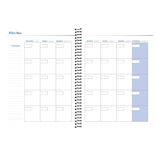 Agenda Planner Permanente for Classic Cd Espiral, Foroni - SORTIDO, Multicolor, 56.7870-5
