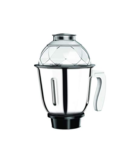 Bajaj Plastic GX 8 750 DLX 750W Mixer Grinder with 3 Jars, White view 2