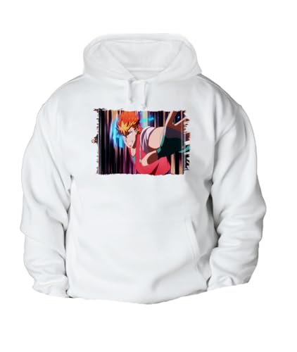 MERCHANDMANIA Sudadera con Capucha Anime Onmyou Kaiten Re:Birth Takeru Narihira con Bolsillos