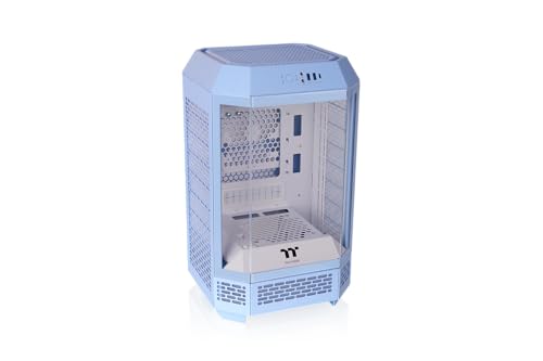 Thermaltake The Tower 250 | Gabinete Mini-Tower para PC | Color Azul Hydrangea miniatura 1