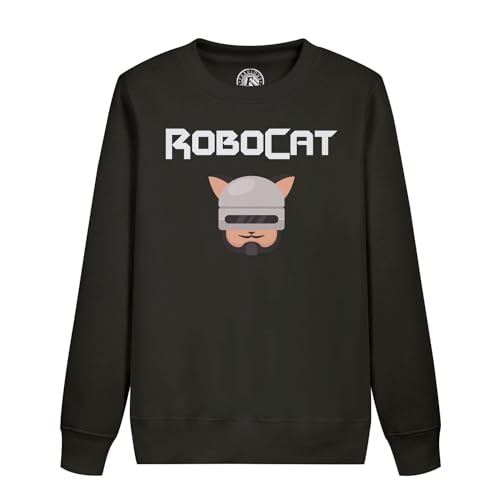 Sweatshirt enfant Robocat idée cadeau originale pour anniversaire et fête
