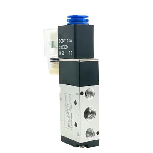 Électrovanne magnétique 4V210-08 à double action 5 voies pour commande de gaz - 5