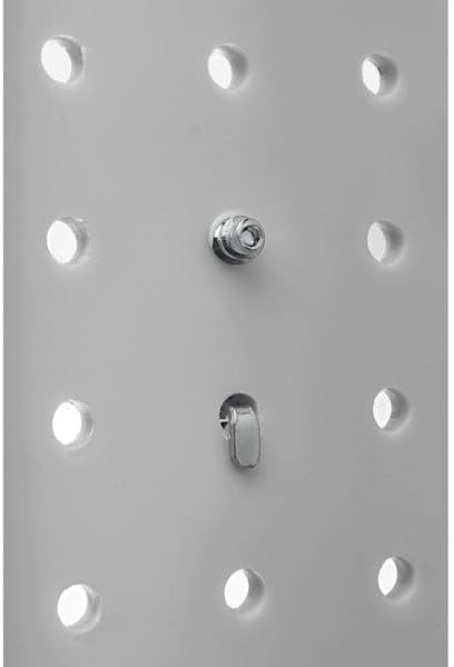 Triton Products (76936) DuraHook 36 Pc Zinc Plated Steel Hook Assortment for DuraBoard or 1/8 In. and 1/4 In. Pegboard, Silver image 3