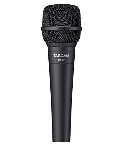 TASCAM TM-82 Dynamic Microphone for Vocals and Instruments