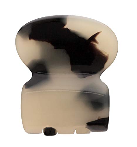 France Luxe Mini Oval Pinza de Garra Ivory Tokyo miniatura 2