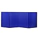Giantex SP31622BL Gymnastics Mat Folding Panel Thick Gym Fitness Exercise, Blue, 4'x10'x2