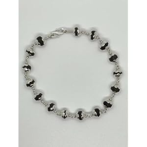 SENDAN Original 925 silver karungali bracelet with cap for men and Women/Government Lab Certified 4 31pb7OJidyL. SL500 . SS300