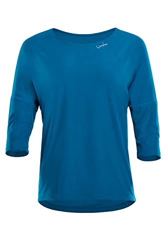 Débardeur fonctionnel et t-shirt de yoga femme à manches 3/4 Winshape DT111LS respirant