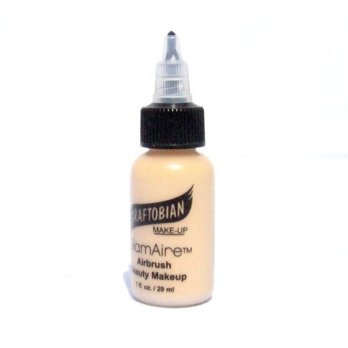 Glamaire Airbrush Makeup By Graftobian - High Definition Airbrush Foundation, Professional Formula For Long-Lasting Wear, For Makeup Artists And Beauty Aficionados, Made In Usa, Bombshell (N) #TOP18