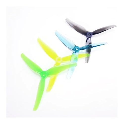 Hélice 5,1 pouces Nazgul F5 anti-vibration pour éliminer le jello sur drone FPV