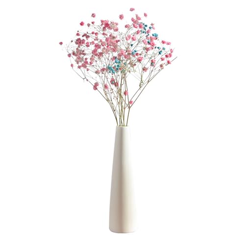 Jarrón Alto Cónico Decorativo de Cerámica - Moderno para Mesa de Boda, Dormitorio y Hogar