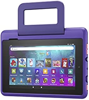 Amazon Kid-Friendly Case for Fire 7 tablet (Only compatible with 9th generation tablet, 2019 release), Doodle