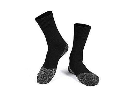 35 Degrees Socks - 6 pairs - Keep Your Feet Warm and Dry, 6 pairs, Large Black2