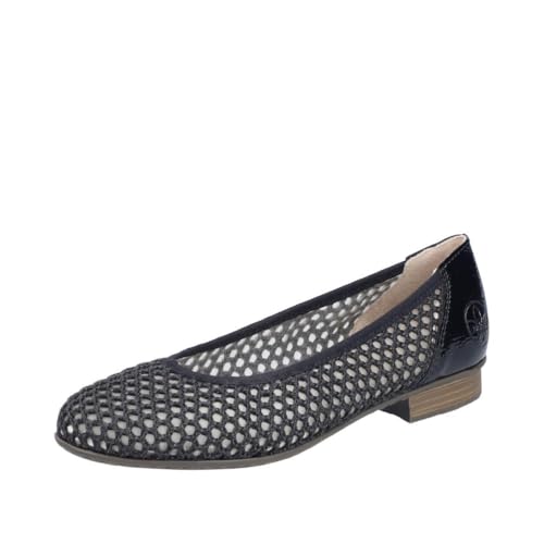 Ballerines Rieker 51960 anti mal de pied chaussure cuir