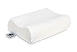 INDIVIDUELL ANPASSBAR - Die Soft Schaum Platten im Gesundheitskissen sorgen für Höhenstabilität, eine hohe Atmungsaktivität & dank der innovativen Platten können Sie die Höhe individuell anpassen