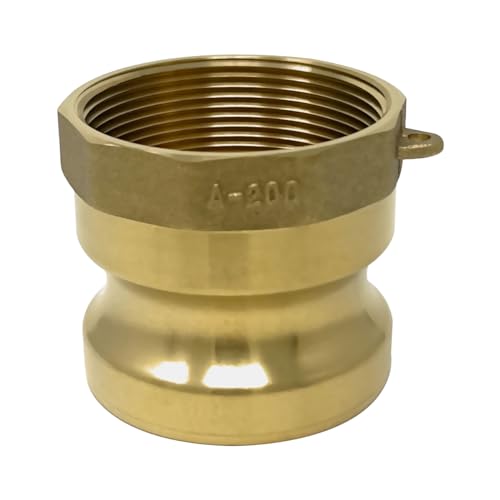 Gloxco Brass Type A Cam and Groove Fitting, 2