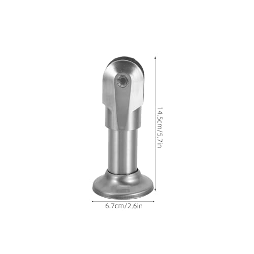 Support de cloison en acier inoxydable 4pcs pinces de fixation murale