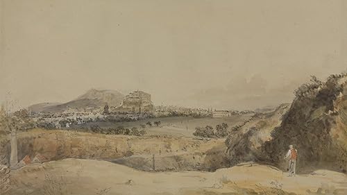 Toile vue d'Édimbourg Alexander Nasmyth 60x90cm pour décoration salon