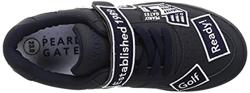 [パーリーゲイツ] レディース ゴルフシューズ ステッカー柄ワッペン ローカット LADIE'S / 053-1292802 120_ネイビー 25.0 5枚目