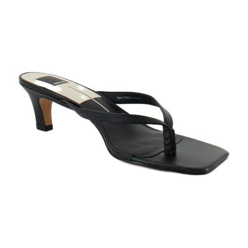 Image of Black Leather Ramia Pump Shoes by DOLCEVITA