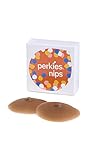 Perkies Women's Nips, Dark Nude, One Size