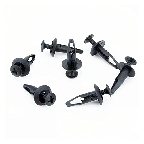 Vis rivet plastique 6.5mm pour réparer un pare-chocs vibrant ou un garde-boue détaché de Focus