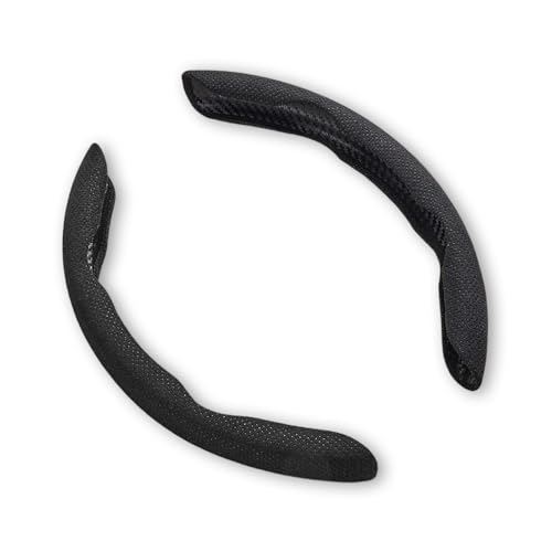 に適用 トヨタアクア(2代目)MXPK10型 令和3年7月~ 車 ハンドルカバー プレス穴とスエード2つの材料 ステアリングカバー 軽自動車 普通車 多車種適応 車内装 通気性よし 滑り止め 汗?策 四季汎用 おしゃれ 握り心地よい(プレス穴黒)