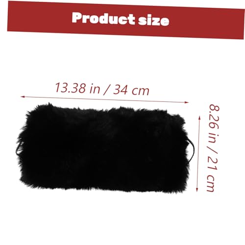 VALICLUD 冬季加厚毛織り暖手筒抱枕 手冷え対策 ハンドウォーマーポーチ 吊り下げ式 保温効果 レディース用 指先温めるカイロ代わり お