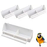 【Práctico Diseño de Dos Celdas】 El comedero colgante para pájaros está diseñado con dos rejillas separadas. Puedes poner agua por un lado y cereales por el otro. El diseño práctico lo hace más cómodo de usar.