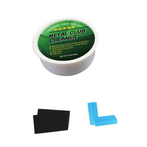 Club Cleaner Polishing Cleaning Solution Scratch Remover for Effective Stain Removal Portable Golf Club Care Set Portable Golf C