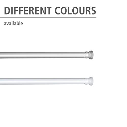 Wenko WK19210 Telescopische Douchegordijnstang, Klembaar, 2 cm Diameter, Chroom - Image 6