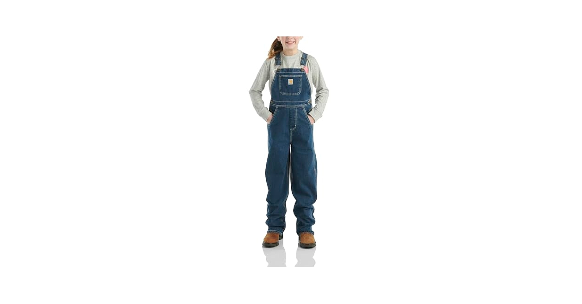 パンツ Carhartt Denim Overall Washed Denim Bib Overall/Unlined | Carhartt Reworked