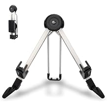 GUITTO Guitar Stand - Electric and Acoustic, Floor Standing Holder for Guitars, Bass, Banjo, Cello - Portable, Foldable, and Small A-Frame Design GGS-03