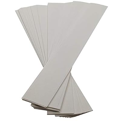Grade 1 Chromatography Paper 6 x 0.75 Inches for Laboratories, School, Pigment Separation and Experiments [Bag of 50 Strips]
