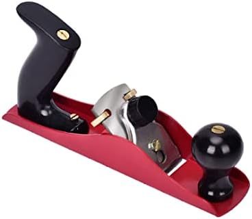 Bench Plane Adjustable Portable Steel Hand Push Woodworking Planer with Handle Practical Woodworking Tool